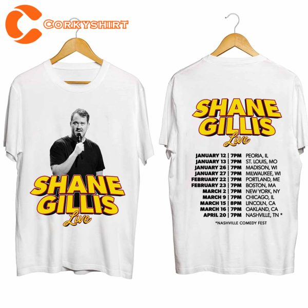 Shane Gillis Live Tour T Shirt