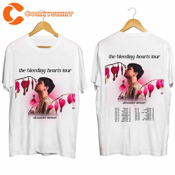 The Bleeding Hearts Alexander Stewart Tour Shirt