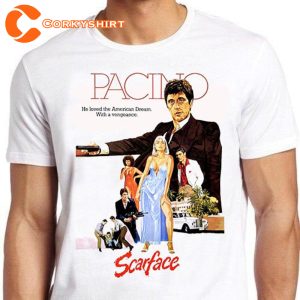 Tony Montana And Characters From Scarface Shirt