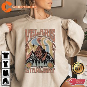 Velaris City of Starlight ACOTAR Mountain Shirt