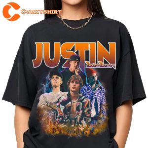 Vintage Justin Bieber Hip Hop Shirt