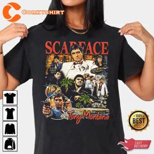Vintage Tony Montana Scarface Shirt
